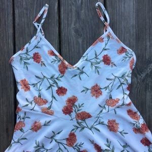 Floral printed summer dress